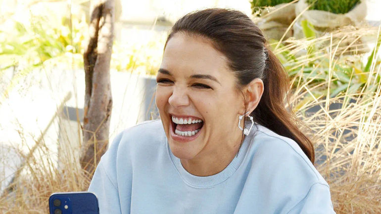 Katie Holmes Discloses the Ultimate Face Mask for Flawless Video Call Appearance