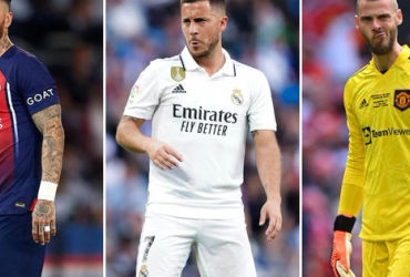 Top 10 cầu thủ tự do đáng chú ý đang gây sốt trên thị trường chuyển nhượng