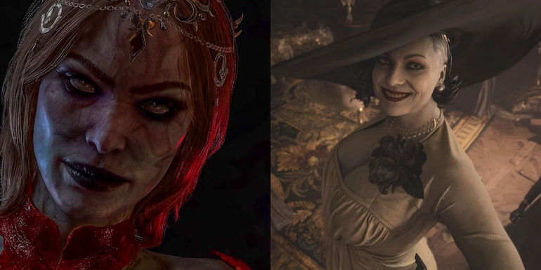 God of War's Tyr is Being Compared to Resident Evil Village's Lady  Dimitrescu