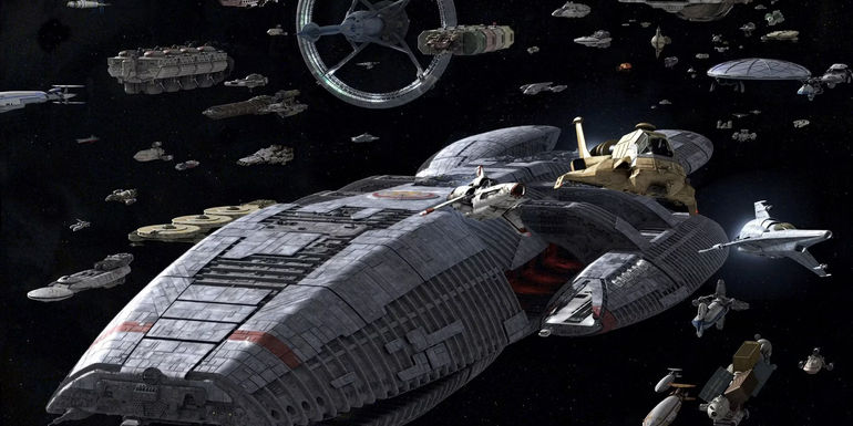 Explosive Showdown: Unveiling the Epic Clash Between Battlestar Galactica and Pegasus