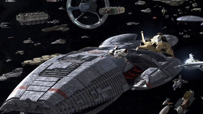 Explosive Showdown: Unveiling the Epic Clash Between Battlestar Galactica and Pegasus