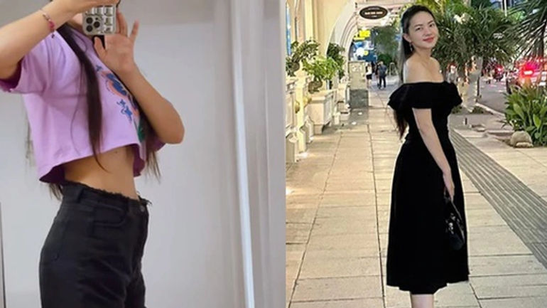 Phan Như Thảo lột xác ấn tượng: Lấy lại dáng vóc nuột nà, hút hồn với vòng eo và bụng gợi cảm