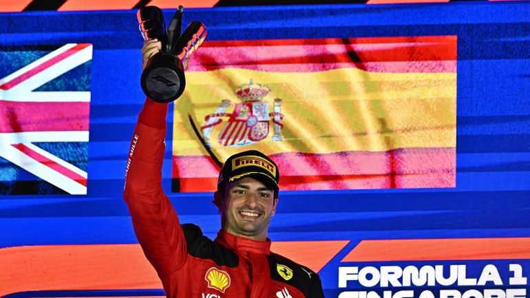 Shocking Upset: Ferrari's Carlos Sainz Stuns Red Bull, Secures Victory at Singapore Grand Prix!