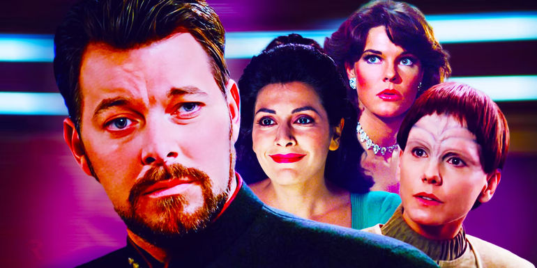 The Irresistible Romantic Saga of Commander Riker: Unveiling all his Love Interests in Star Trek: TNG (Including Troi)