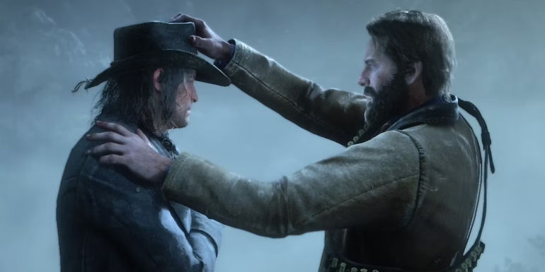 Unveiling the Hilarious Red Dead Redemption 2 Image: Arthur's Mastery Outshines John in One Surprising Task!