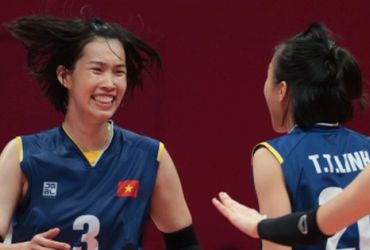 Bóng chuyền nữ Việt Nam ghi dấu thắng lịch sử trước Hàn Quốc tại ASIAD 19