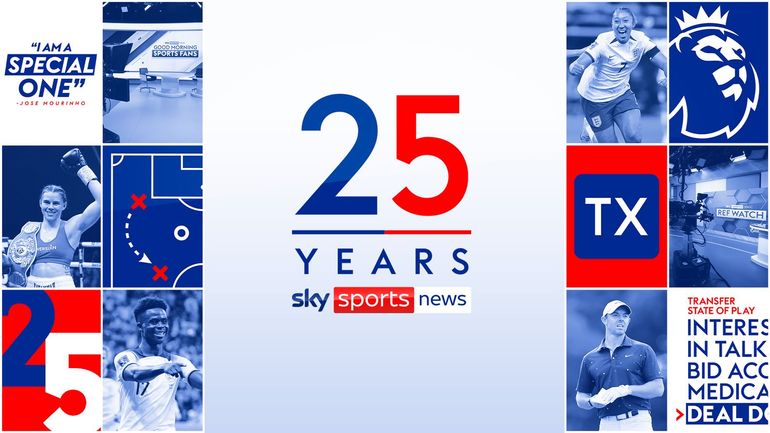 Breaking News Spectacular: 12 Hours of Riveting Live Updates on Sky Sports History to Commemorate 25 Years of SSN