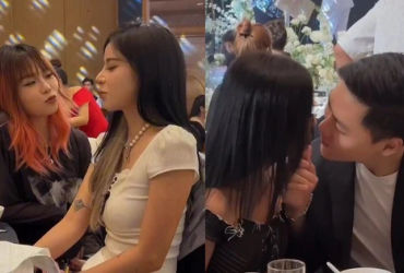 Cuộc hôn nhân của MisThy và Linh Ngọc Đàm hé lộ cảnh tình tứ gây sốt tại đám cưới streamer đàn anh