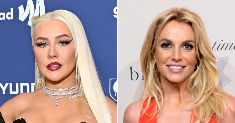 From Frenemies to Icons: Untangling Britney Spears and Christina Aguilera’s Epic Journey”