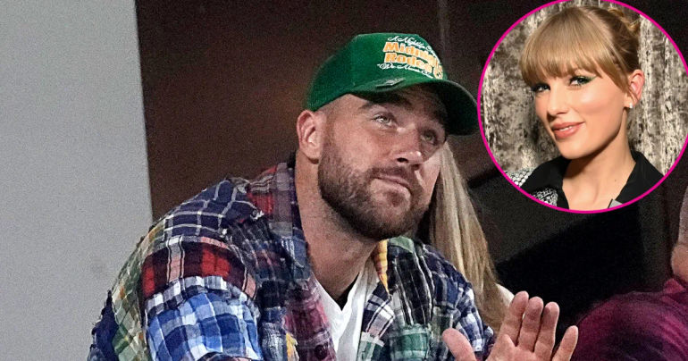 Travis Kelce Moves to the Beat of Taylor Swift's 'Shake It Off' at the Opening Game of the World Series