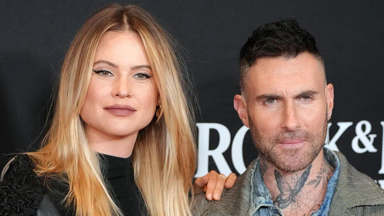 Behati Prinsloo and Adam Levine Emerge in Uncommon Red Carpet Presence at Rock and Roll Hall of Fame Event