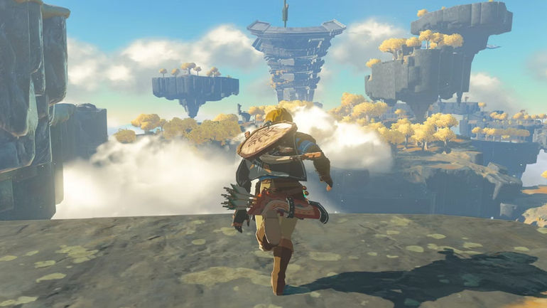 Zelda: Soaring to New Heights, Player Constructs Epic Skybox Bounce Pad