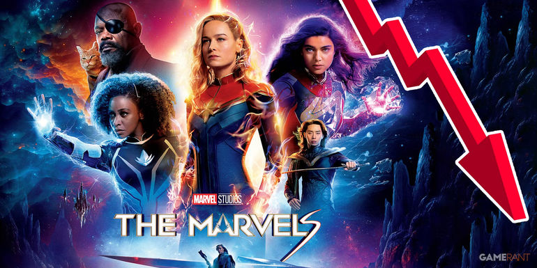 Further Decline in Box Office Projections for The Marvels ahead of Release Day