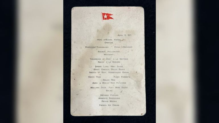 Price Soars: Exceptional Titanic Menu Documents Life Aboard, Fetches More Than $100,000