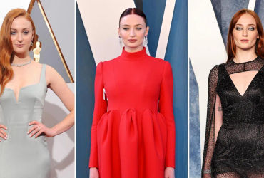 Sophie Turner's Style Transformation: From Soft Pastels to Alluring Black Ensembles