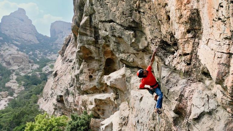 Unveiling the Rising Rock-Climbing Haven in an Unforeseen Middle Eastern Destination