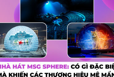 MSG SPHERE: Hiện tượng DOOH mới thu hút sự chú ý của các thương hiệu?