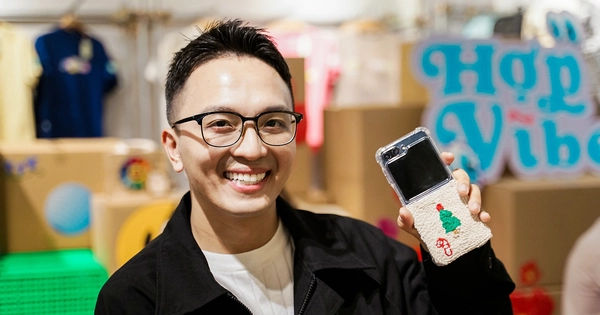 Những trái tim trẻ Hà Nội say mê khám phá “Iu Vĩbe”, tự tay sáng tạo ốp lưng len thêu và in áo cùng Galaxy Z Flip5