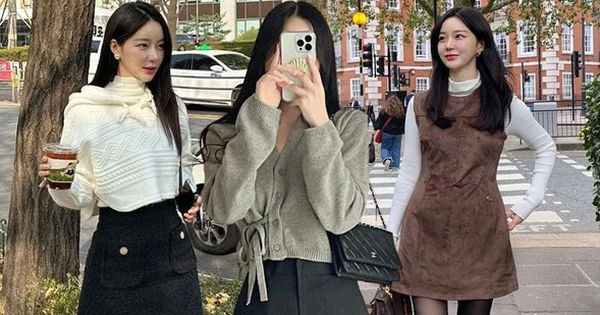Cách mix đồ áo len mỏng thời thượng đẹp như phụ nữ Hàn