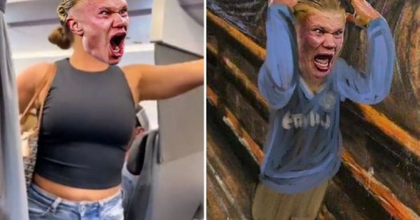 Loạt hình ảnh gây sốt mạng xã hội khiến Haaland bùng nổ