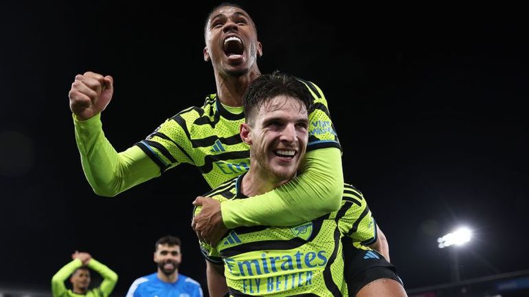 Late winner sees Arsenal extend lead in Premier League title race as goalkeeper controversy persists