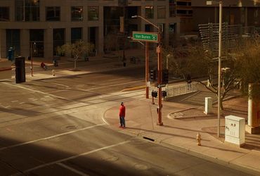 Unveiling Serenity Amidst the Urban Hustle: A Photographer's Quest for Quiet Moments