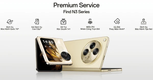 OPPO Find N3 - Dịch vụ tuyệt vời, giao diện sáng tạo