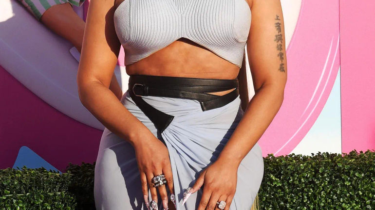 Unveiling the Surprise: Nicki Minaj's Unexpected Blue Transformation on Her 2012 'Vogue' Cover