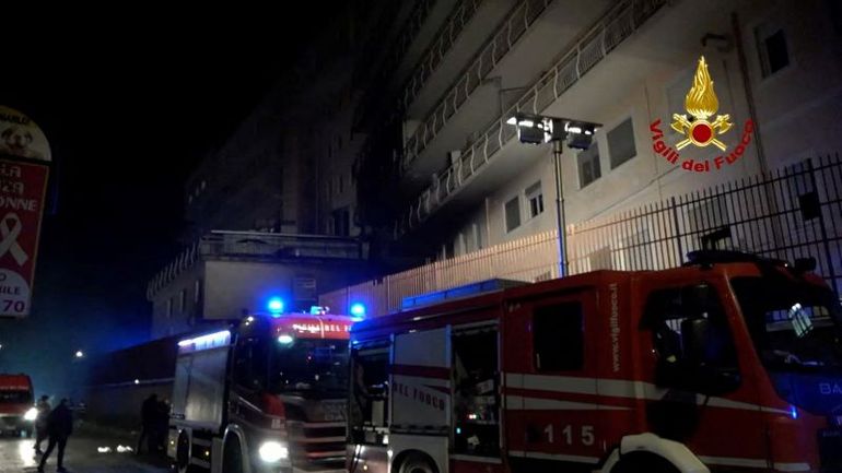 Multiple Fatalities in Rome Hospital Fire