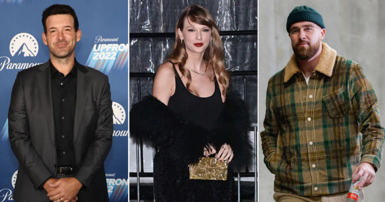 Tony Romo Mistakenly Refers to Taylor Swift as Travis Kelce’s ‘Spouse’ During Chiefs v Bills Broadcast