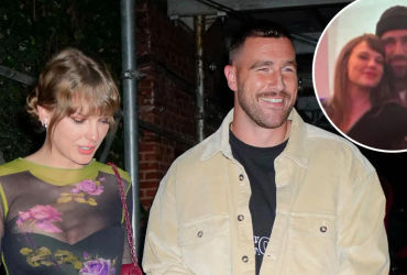 Taylor Swift and Travis Kelce Spotted Getting Cozy at Christmas-Themed Bar After Kansas City Chiefs Game