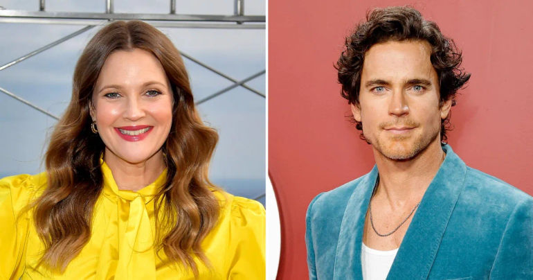 Drew Barrymore's Surprising Reaction to Kissing Matt Bomer on Talk Show: 'This Takes Hollywood by Storm'