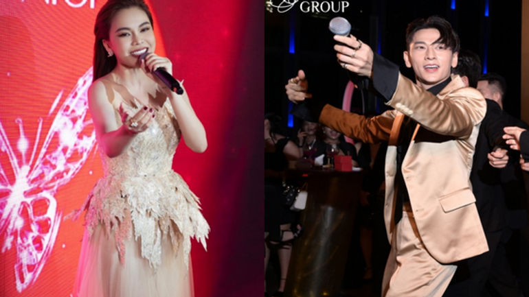 Isaac và Giang Hồng Ngọc gây ấn tượng tại Shynh Shine Night 2023 của Shynh Group