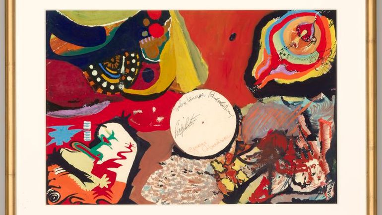 The Beatles' Collaborative Masterpiece: On-Tour Painting to be Auctioned