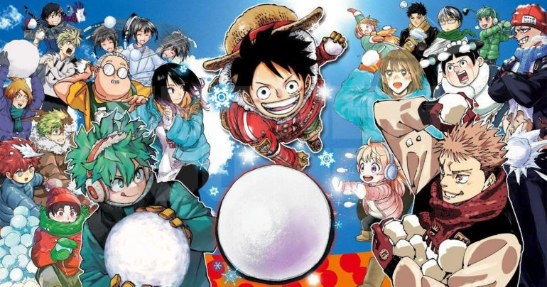 Christmas Break: No Weekly Shonen Jump Series on Shelves, Including One Piece, Jujutsu Kaisen, and More