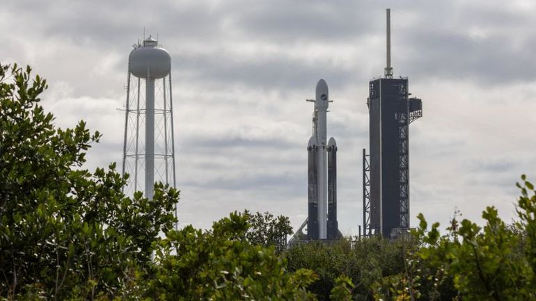 SpaceX's Enigmatic Falcon Heavy Rocket: Set to Deploy a Mysterious Military Spacecraft