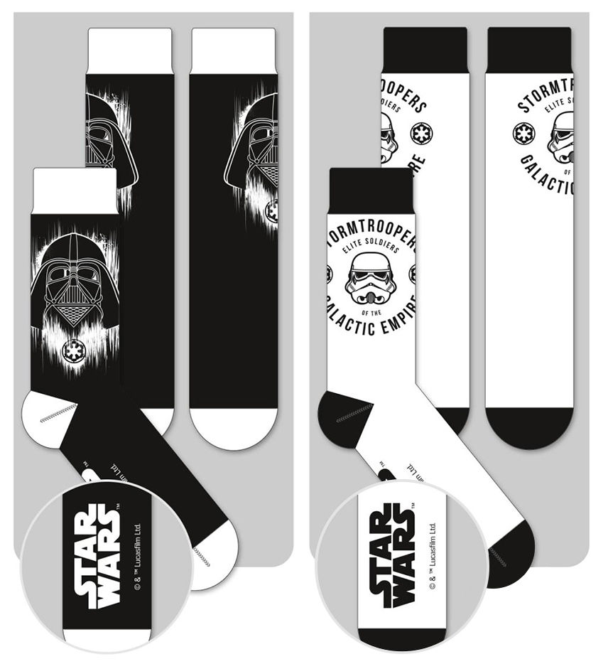 Набір шкарпеток Star Wars «Evil Forces» (Темна сторона Сили) 5908305214588