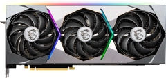 MSI PCI-Ex GeForce RTX 3090 Suprim X 24G 24GB GDDR6X (384bit) (1860/19500) (HDMI, 3 x DisplayPort) (GeForce RTX 3090 SUPRIM X 24G)