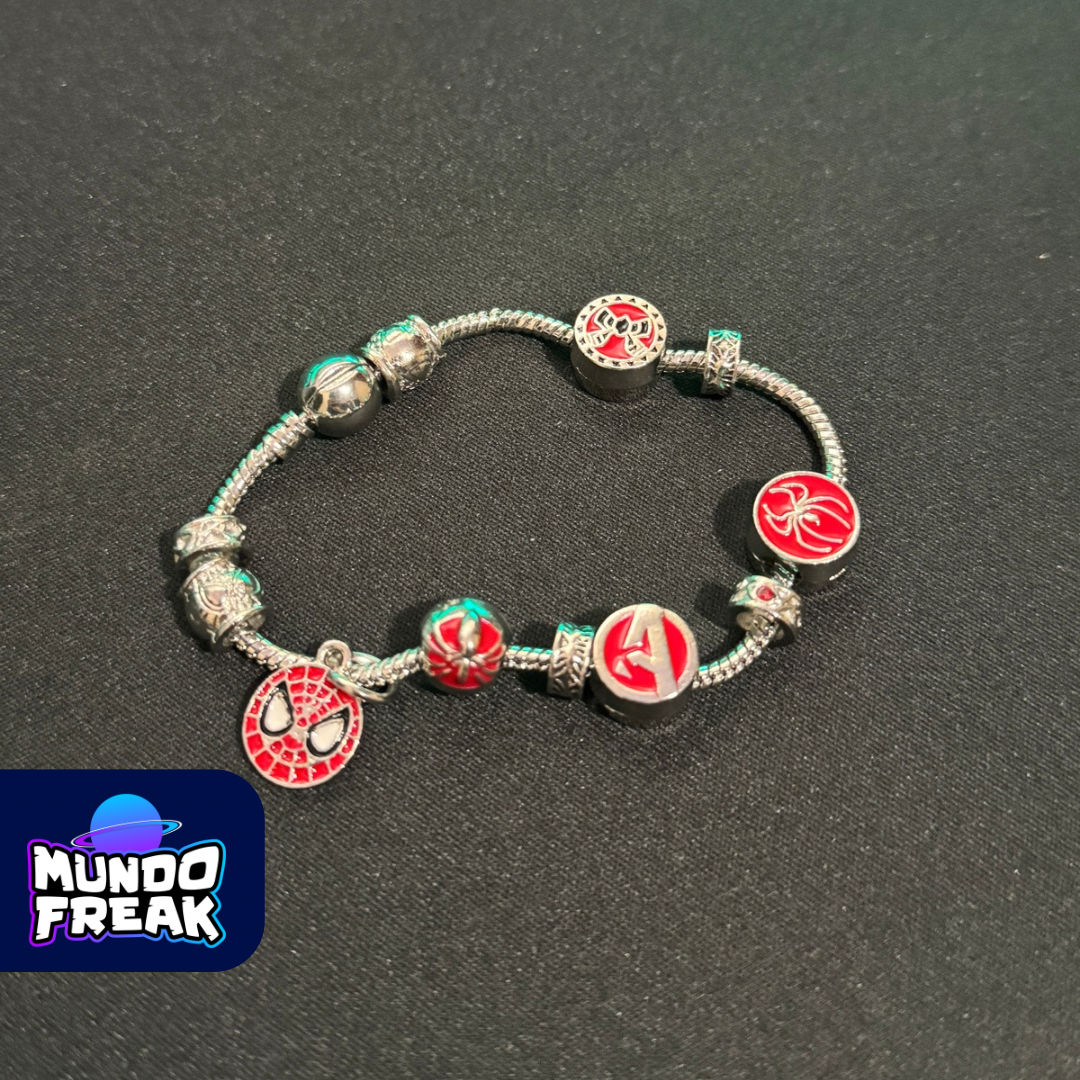 Pulsera Charms Spiderman