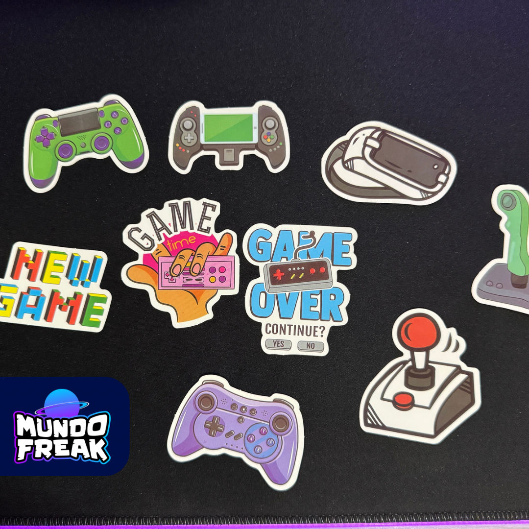 Set de stickers Gamer - Vista 5