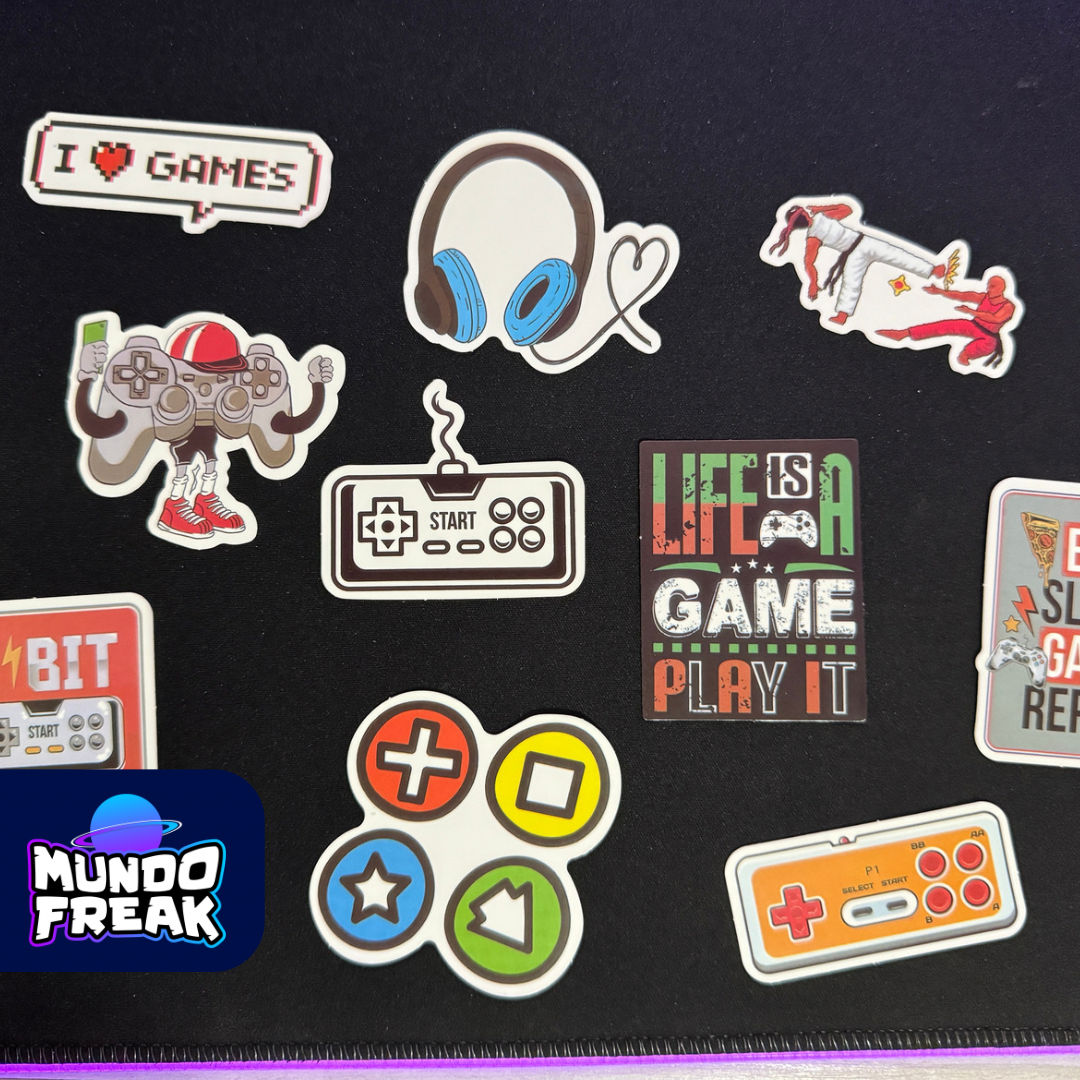 Set de stickers Gamer - Vista 6