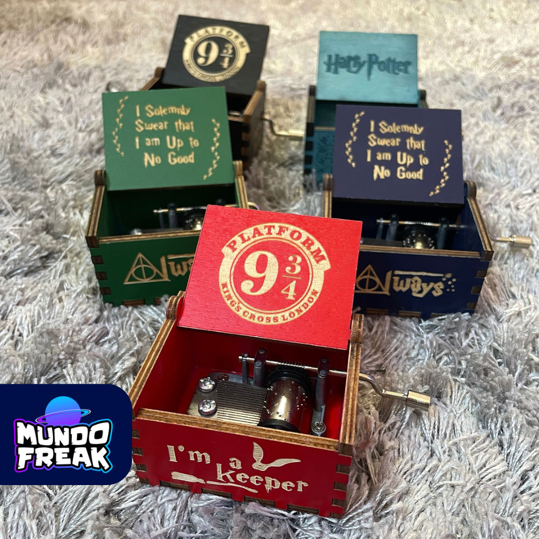 Caja Harry potter negra  - Vista 7