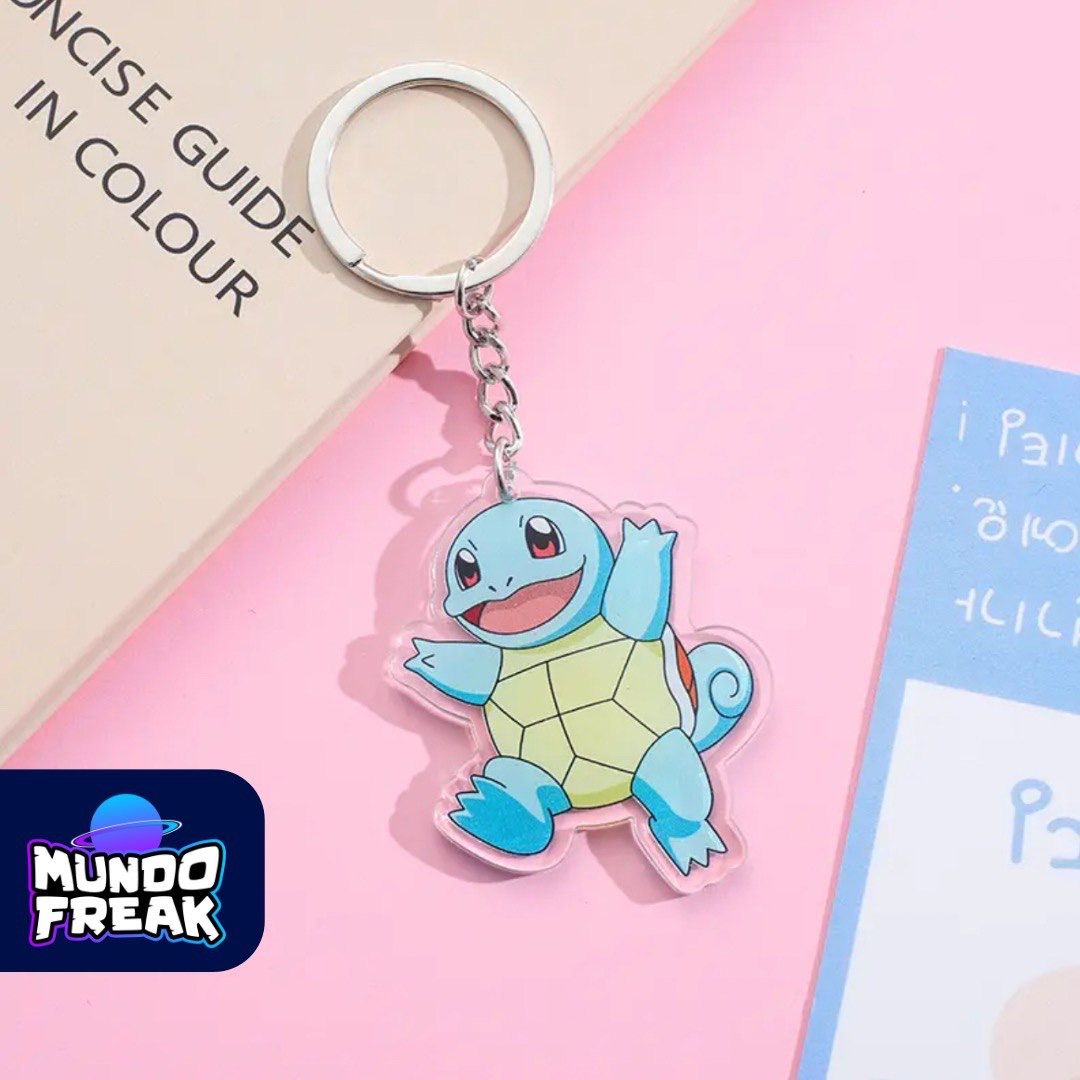 Llavero Pokemon Squirtle acrílico - Vista 2