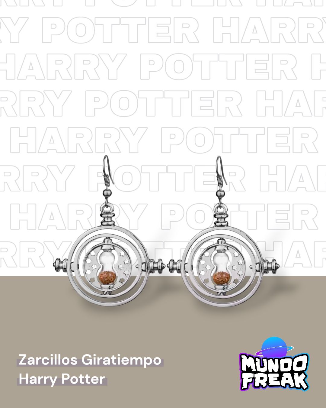 Zarcillos Giratiempo Harry Potter