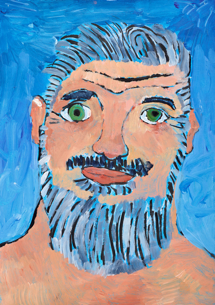 A portrait painting
