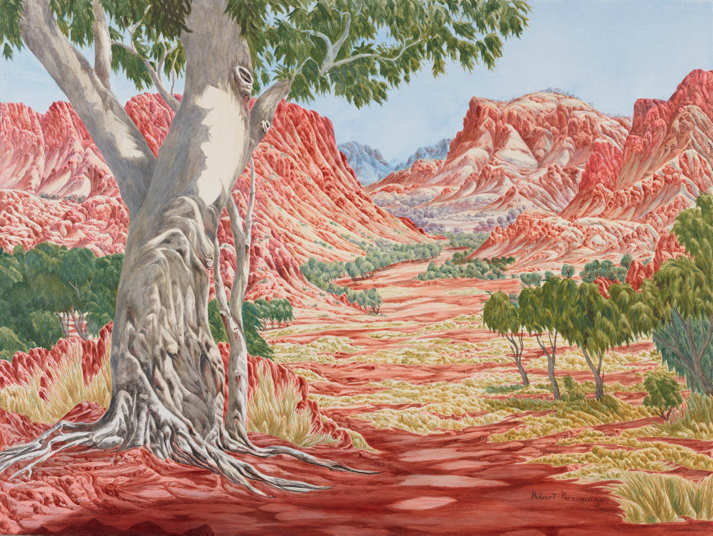 A landscape painting