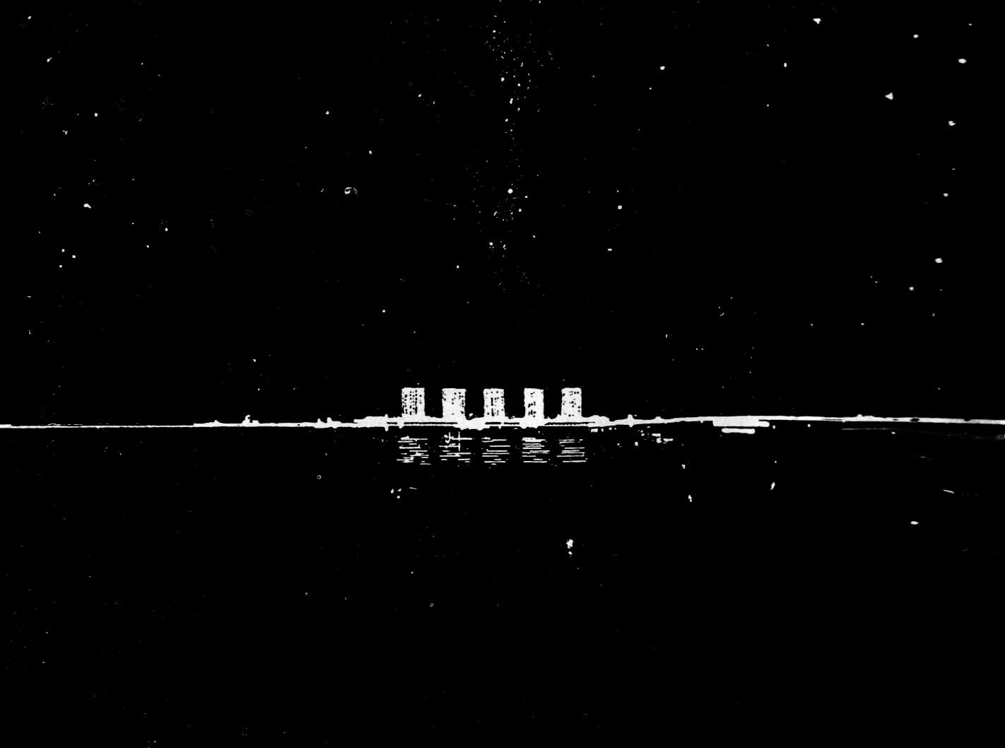 A sketch of Buenos Aires, from the sea