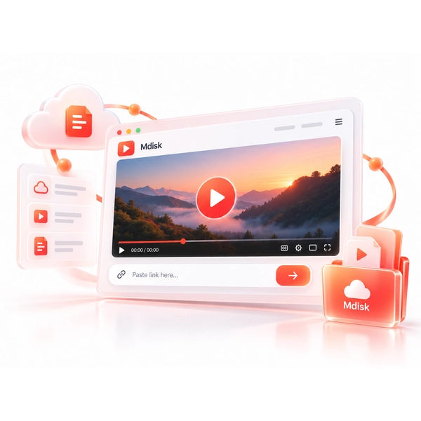 Mdisk online video player