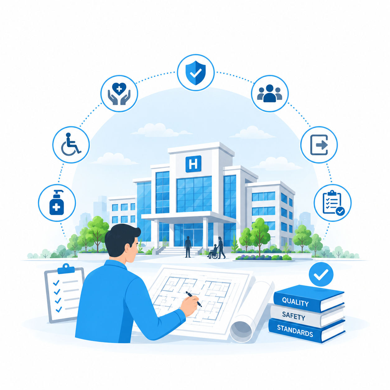 NABH-Compliant Hospital Planning: Key Design Principles