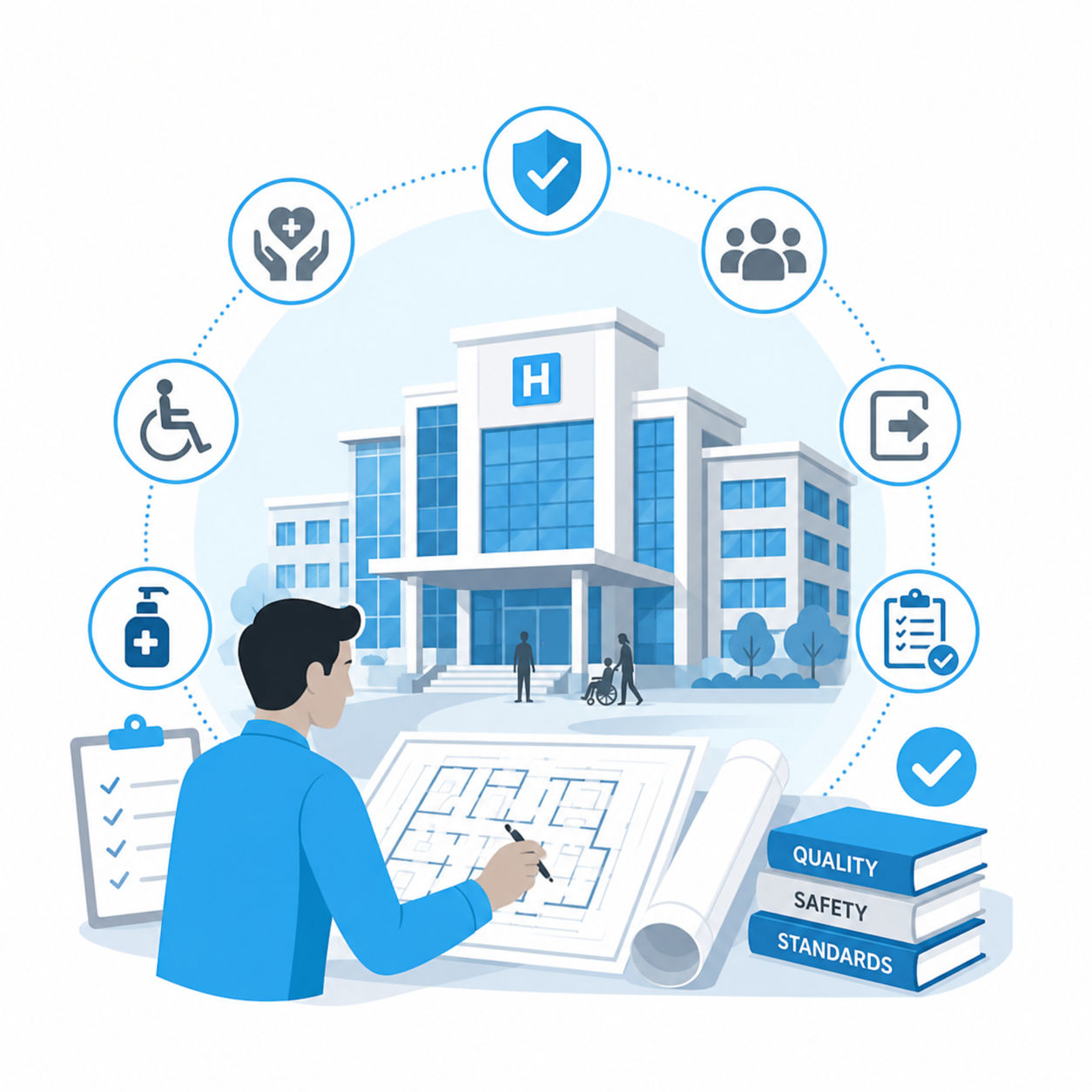 NABH-Compliant Hospital Planning: Key Design Principles